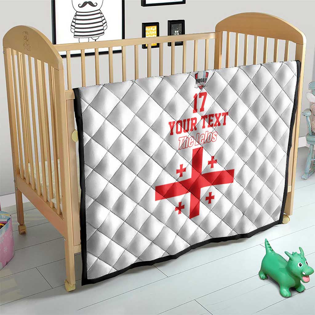 Custom Georgia Rugby We are Champions Quilt Sporty Style with The Lelos