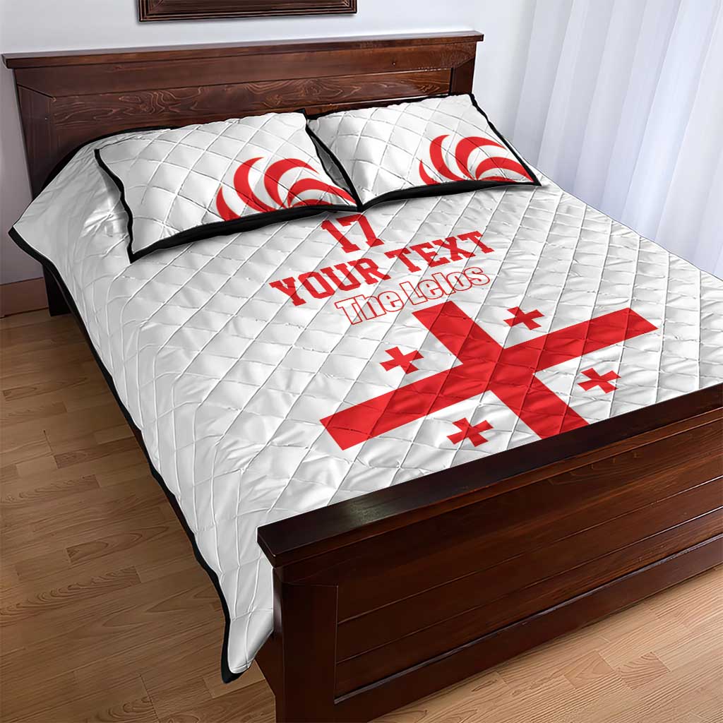 Custom Georgia Rugby We are Champions Quilt Bed Set Sporty Style with The Lelos