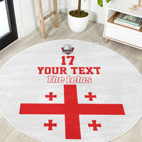 Custom Georgia Rugby We are Champions Round Carpet Sporty Style with The Lelos