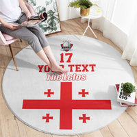 Custom Georgia Rugby We are Champions Round Carpet Sporty Style with The Lelos