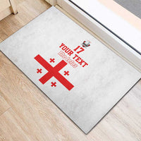 Custom Georgia Rugby We are Champions Rubber Doormat Sporty Style with The Lelos