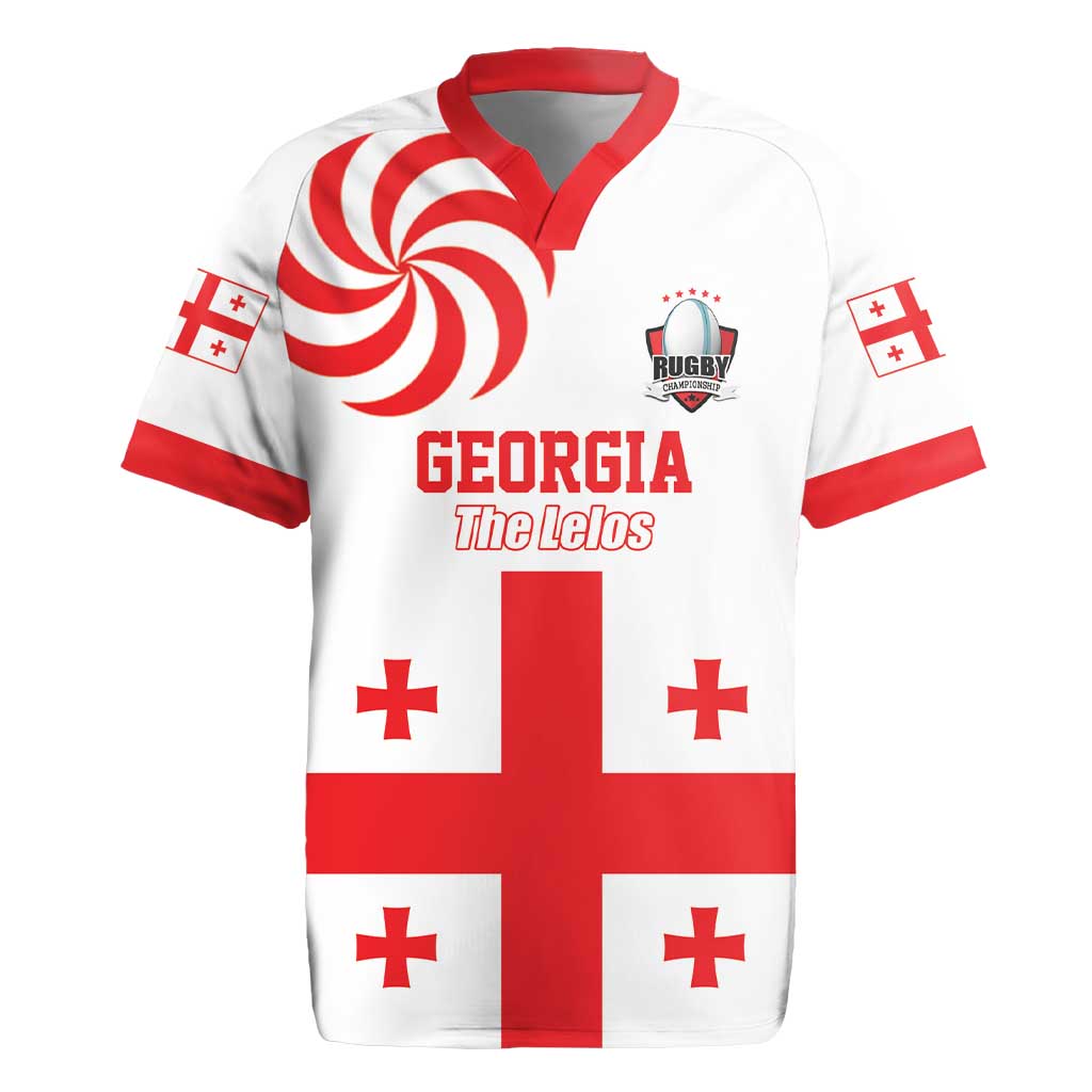 Custom Georgia Rugby We are Champions Rugby Jersey Sporty Style with The Lelos