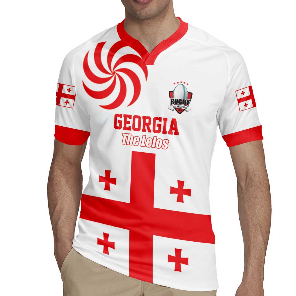 Custom Georgia Rugby We are Champions Rugby Jersey Sporty Style with The Lelos