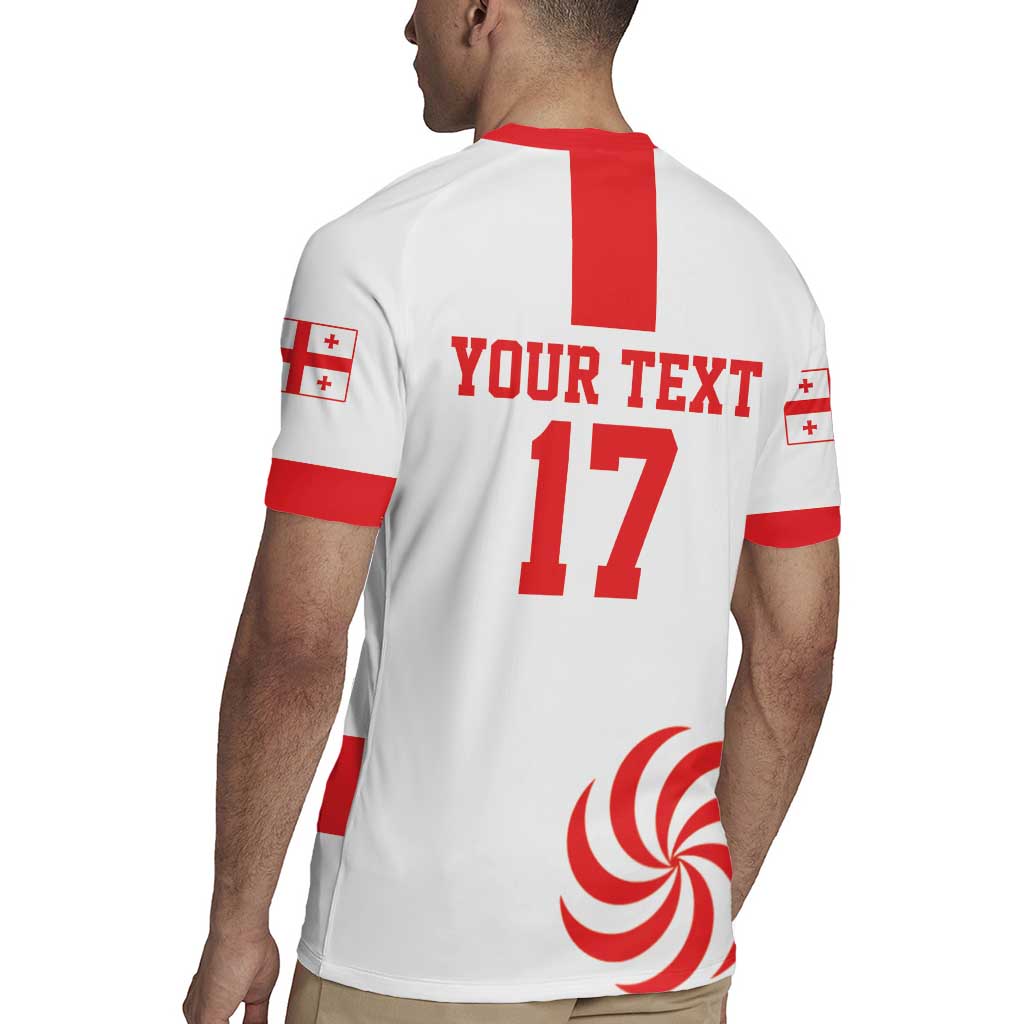 Custom Georgia Rugby We are Champions Rugby Jersey Sporty Style with The Lelos