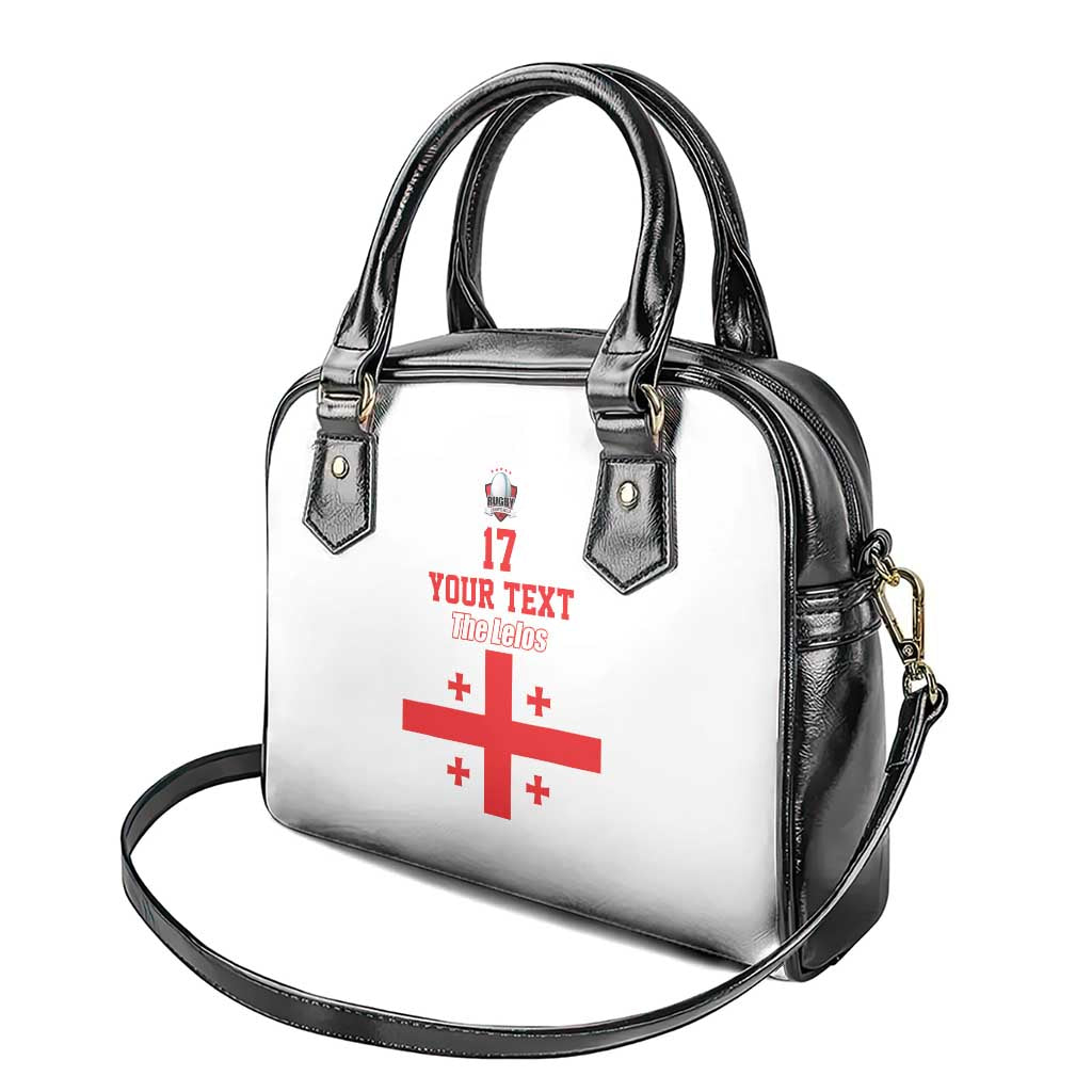 Custom Georgia Rugby We are Champions Shoulder Handbag Sporty Style with The Lelos