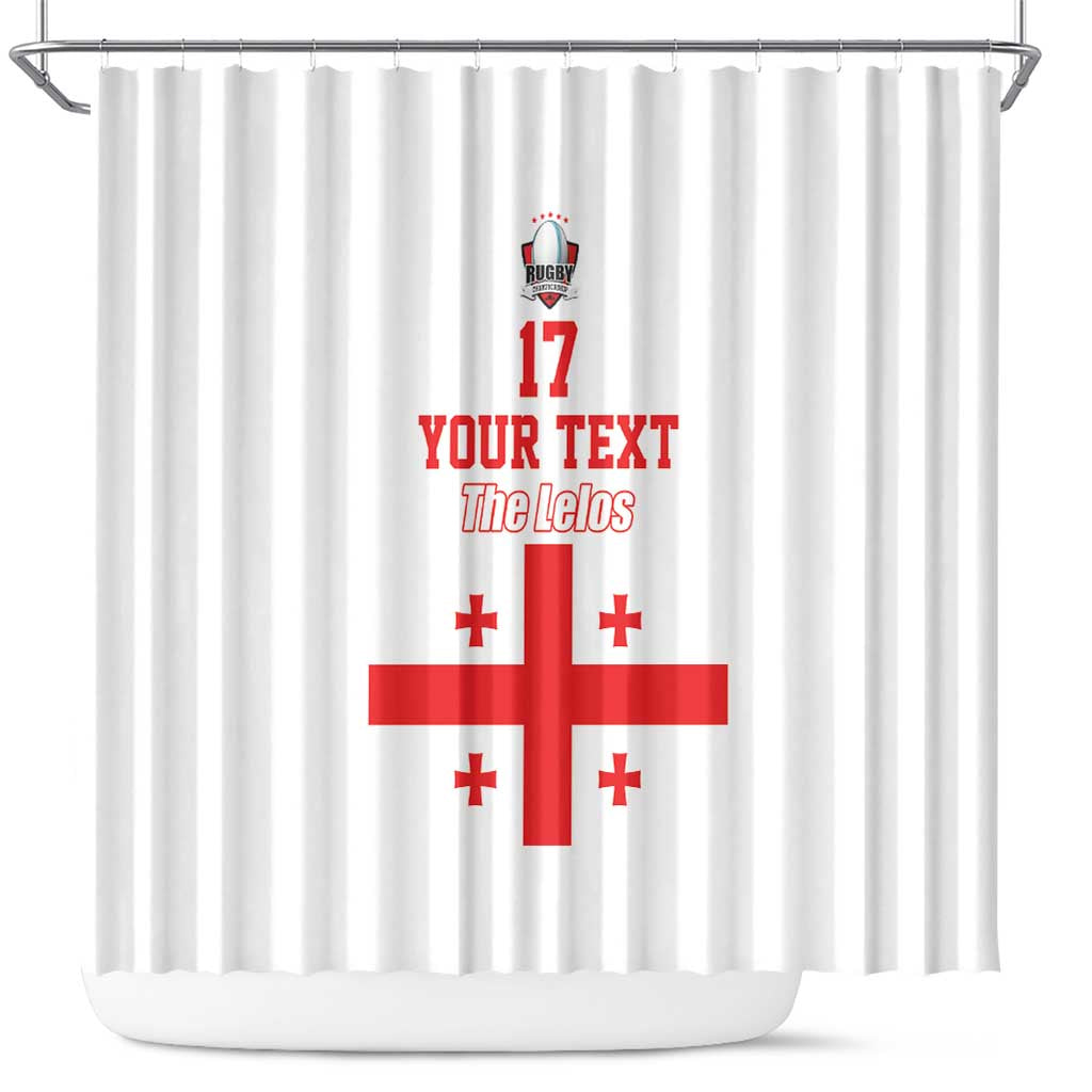 Custom Georgia Rugby We are Champions Shower Curtain Sporty Style with The Lelos