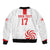 Custom Georgia Rugby We are Champions Sleeve Zip Bomber Jacket Sporty Style with The Lelos