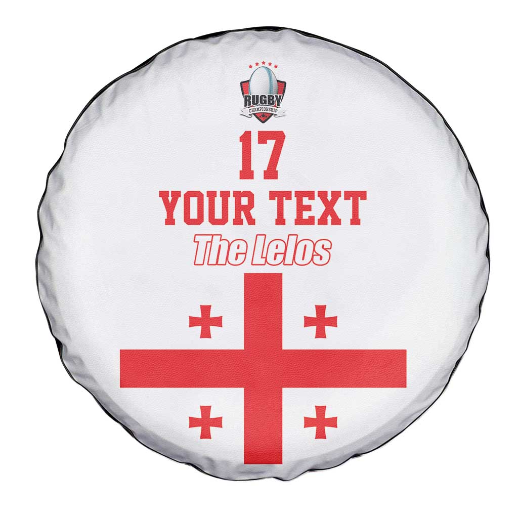 Custom Georgia Rugby We are Champions Spare Tire Cover Sporty Style with The Lelos