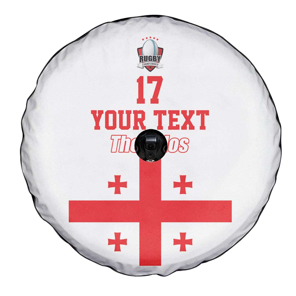Custom Georgia Rugby We are Champions Spare Tire Cover Sporty Style with The Lelos