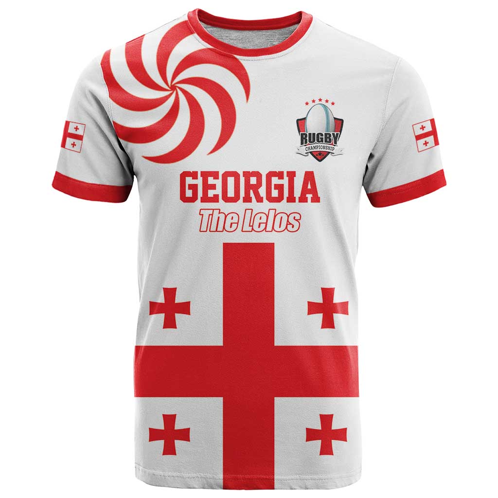 Custom Georgia Rugby We are Champions T Shirt Sporty Style with The Lelos
