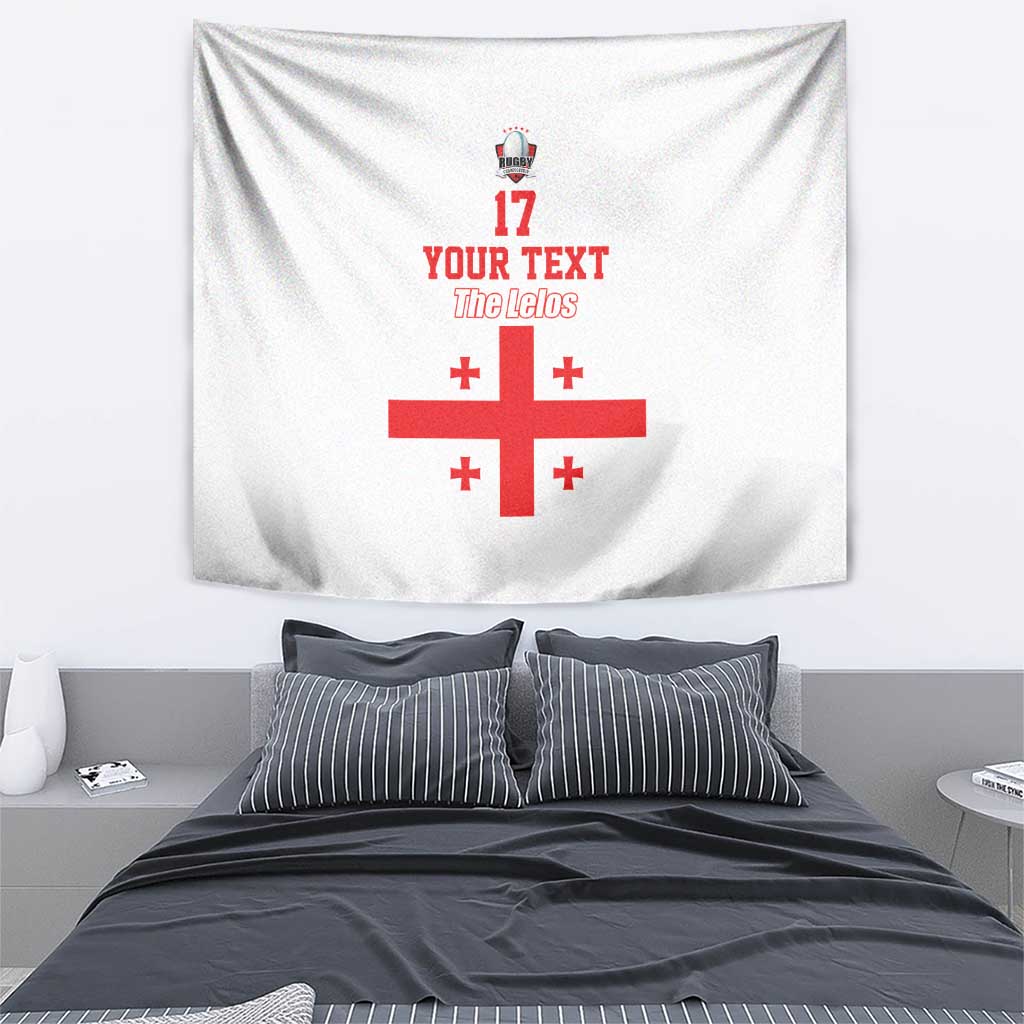 Custom Georgia Rugby We are Champions Tapestry Sporty Style with The Lelos