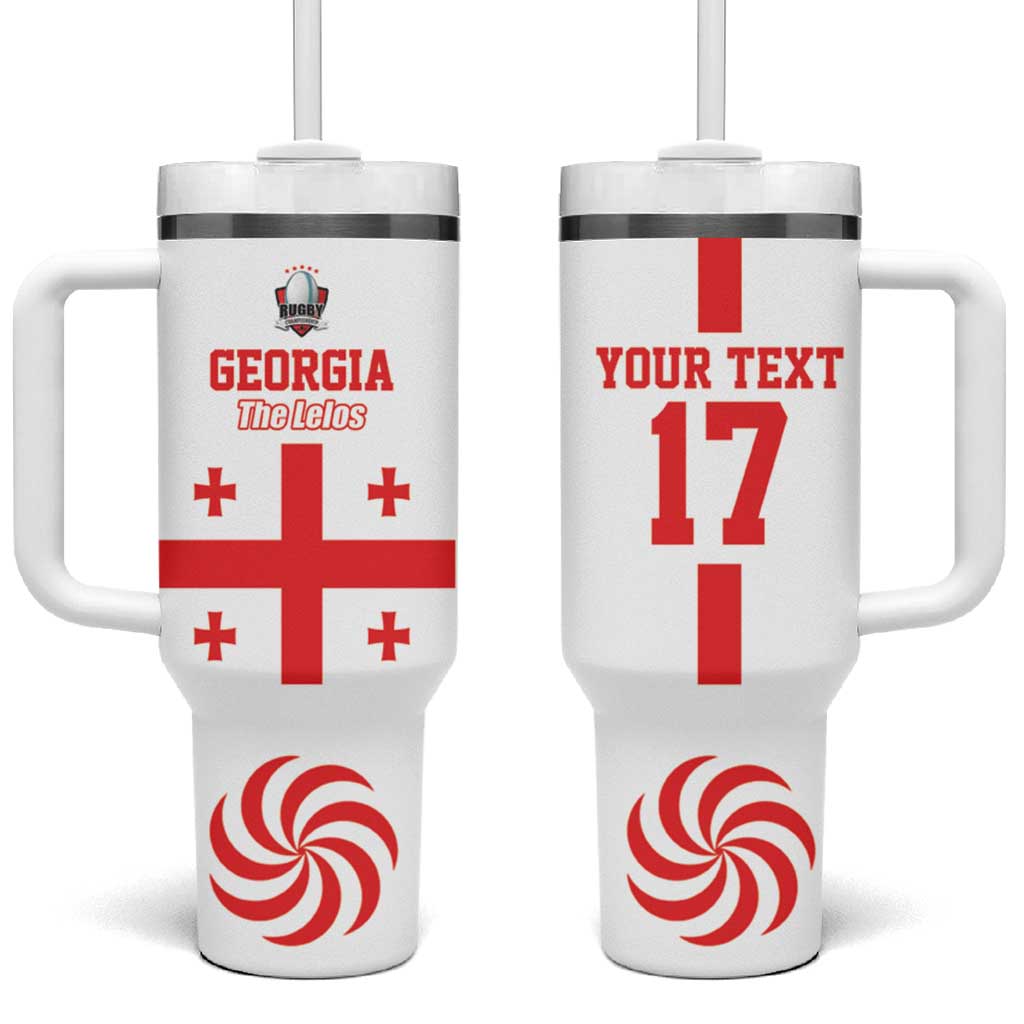 Custom Georgia Rugby We are Champions Tumbler With Handle Sporty Style with The Lelos