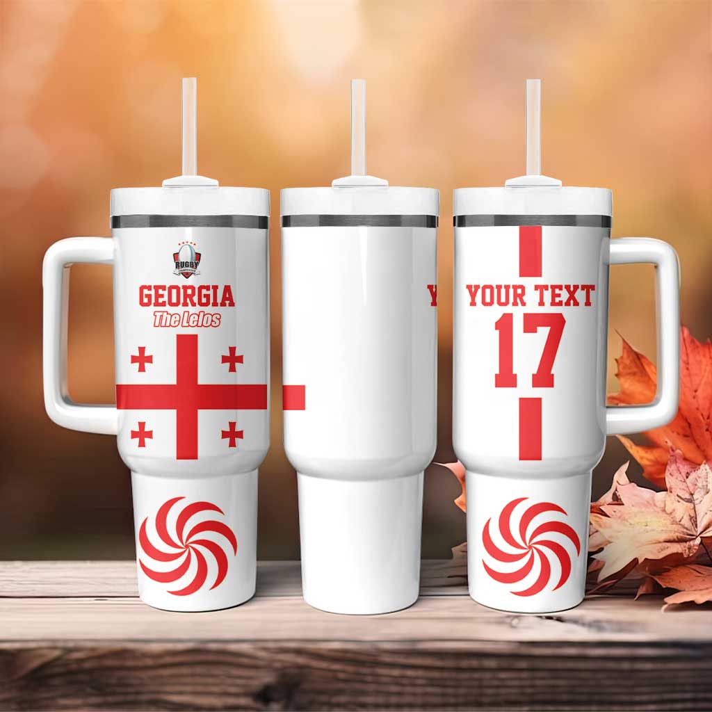 Custom Georgia Rugby We are Champions Tumbler With Handle Sporty Style with The Lelos