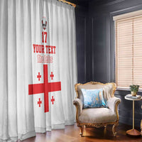 Custom Georgia Rugby We are Champions Window Curtain Sporty Style with The Lelos