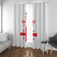 Custom Georgia Rugby We are Champions Window Curtain Sporty Style with The Lelos