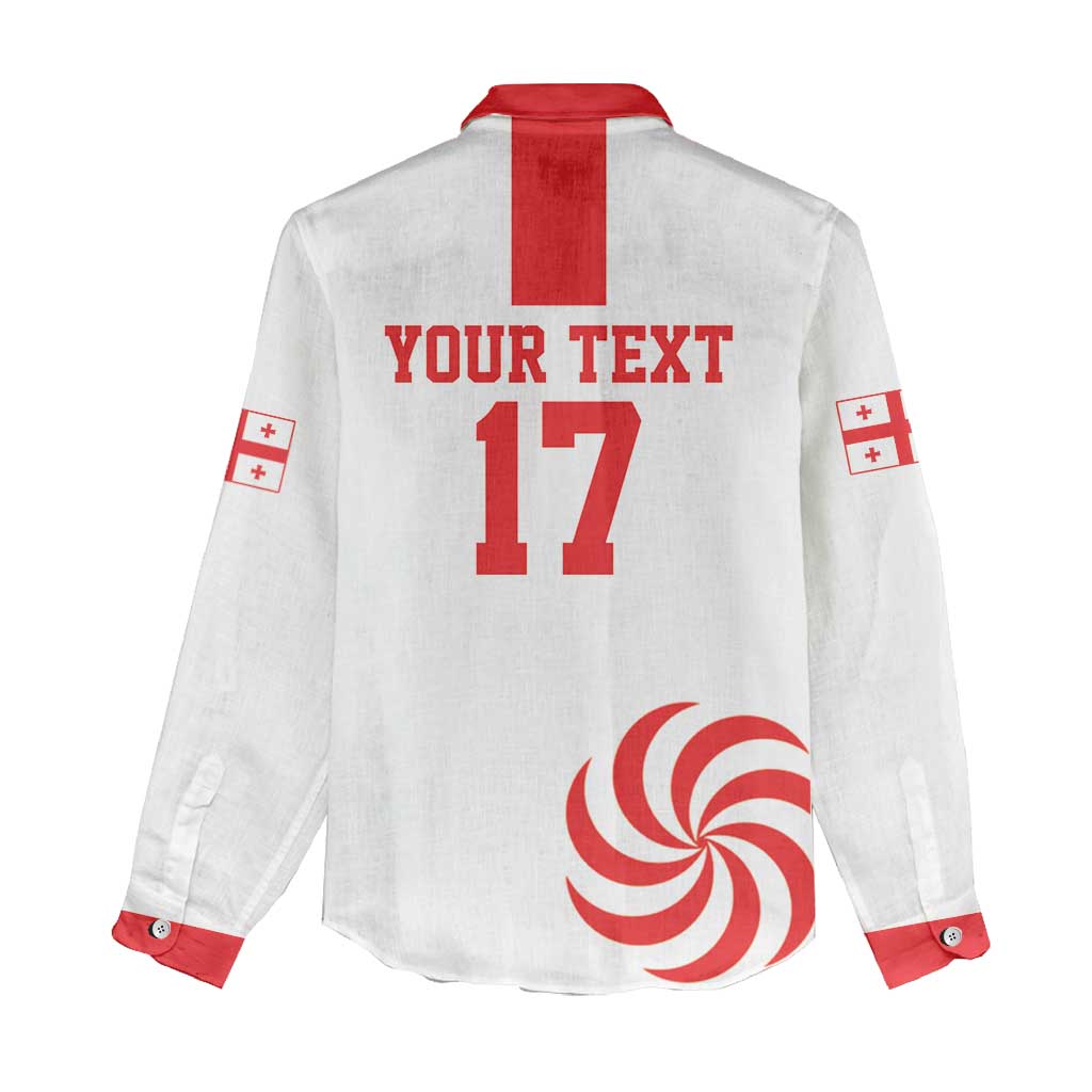 Custom Georgia Rugby We are Champions Women Casual Shirt Sporty Style with The Lelos