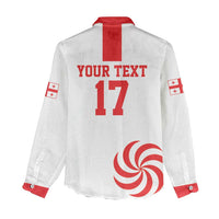 Custom Georgia Rugby We are Champions Women Casual Shirt Sporty Style with The Lelos