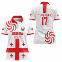 Custom Georgia Rugby We are Champions Women Polo Shirt Sporty Style with The Lelos