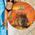 Personalized Netherlands Koningsdag Beach Blanket 27th April Lion with Orange Tulip