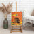 Personalized Netherlands Koningsdag Canvas Wall Art 27th April Lion with Orange Tulip