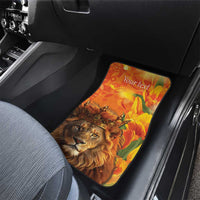 Personalized Netherlands Koningsdag Car Mats 27th April Lion with Orange Tulip