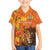 Personalized Netherlands Koningsdag Family Matching Short Sleeve Bodycon Dress and Hawaiian Shirt 27th April Lion with Orange Tulip