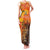 Personalized Netherlands Koningsdag Family Matching Tank Maxi Dress and Hawaiian Shirt 27th April Lion with Orange Tulip