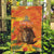 Personalized Netherlands Koningsdag Garden Flag 27th April Lion with Orange Tulip