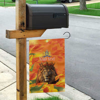 Personalized Netherlands Koningsdag Garden Flag 27th April Lion with Orange Tulip