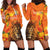 Personalized Netherlands Koningsdag Hoodie Dress 27th April Lion with Orange Tulip