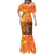 Personalized Netherlands Koningsdag Mermaid Dress 27th April Lion with Orange Tulip