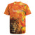 Personalized Netherlands Koningsdag Rugby Jersey 27th April Lion with Orange Tulip