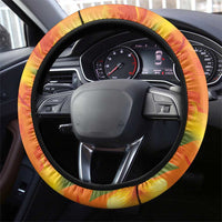Netherlands Koningsdag Steering Wheel Cover 27th April Lion with Orange Tulip