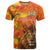 Personalized Netherlands Koningsdag T Shirt 27th April Lion with Orange Tulip