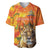 Personalized Netherlands Koninginnedag Baseball Jersey 30th April Lioness with Orange Tulip