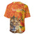 Personalized Netherlands Koninginnedag Baseball Jersey 30th April Lioness with Orange Tulip