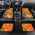 Personalized Netherlands Koninginnedag Car Mats 30th April Lioness with Orange Tulip