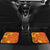 Personalized Netherlands Koninginnedag Car Mats 30th April Lioness with Orange Tulip