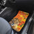Personalized Netherlands Koninginnedag Car Mats 30th April Lioness with Orange Tulip