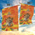 Personalized Netherlands Koninginnedag Garden Flag 30th April Lioness with Orange Tulip