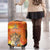 Personalized Netherlands Koninginnedag Luggage Cover 30th April Lioness with Orange Tulip