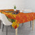 Personalized Netherlands Koninginnedag Tablecloth 30th April Lioness with Orange Tulip