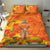 Personalized Netherlands Orange Tulip and Wildmill Bedding Set