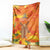 Personalized Netherlands Orange Tulip and Wildmill Blanket