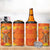 Personalized Netherlands Orange Tulip and Wildmill 4 in 1 Can Cooler Tumbler
