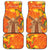 Personalized Netherlands Orange Tulip and Wildmill Car Mats