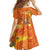 Personalized Netherlands Orange Tulip and Wildmill Family Matching Off Shoulder Maxi Dress and Hawaiian Shirt