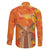 Personalized Netherlands Orange Tulip and Wildmill Family Matching Short Sleeve Bodycon Dress and Hawaiian Shirt