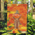 Personalized Netherlands Orange Tulip and Wildmill Garden Flag