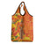 Personalized Netherlands Orange Tulip and Wildmill Grocery Bag